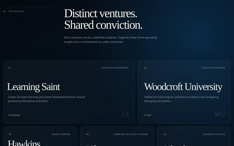 Abhishek Internationals — interior page section