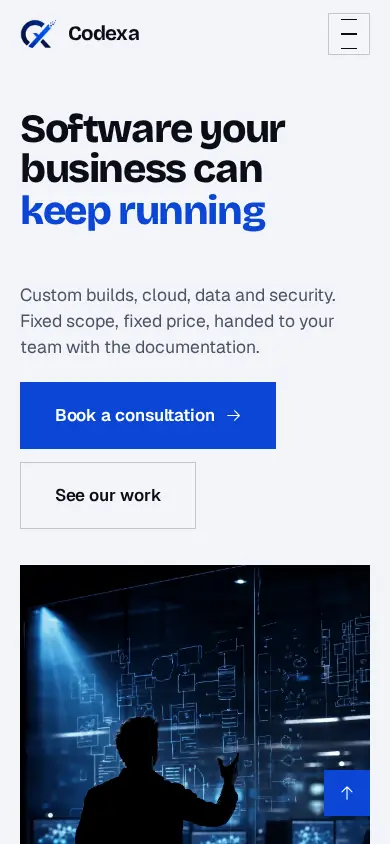 Codexa Technologies on mobile